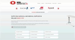 Desktop Screenshot of murraysurgical.ie